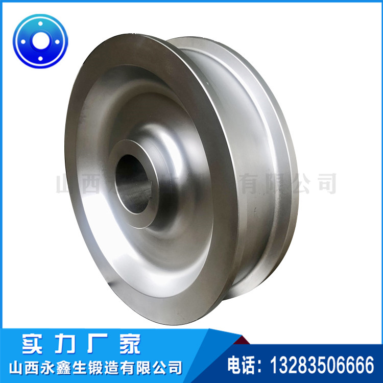 鍛造鋼渣機車輪鍛件